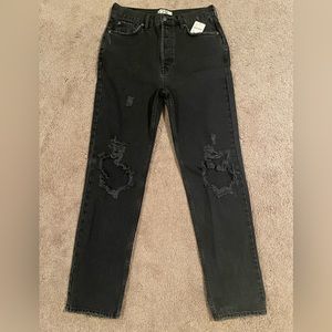 Free People - Women’s Black Jeans, size 28